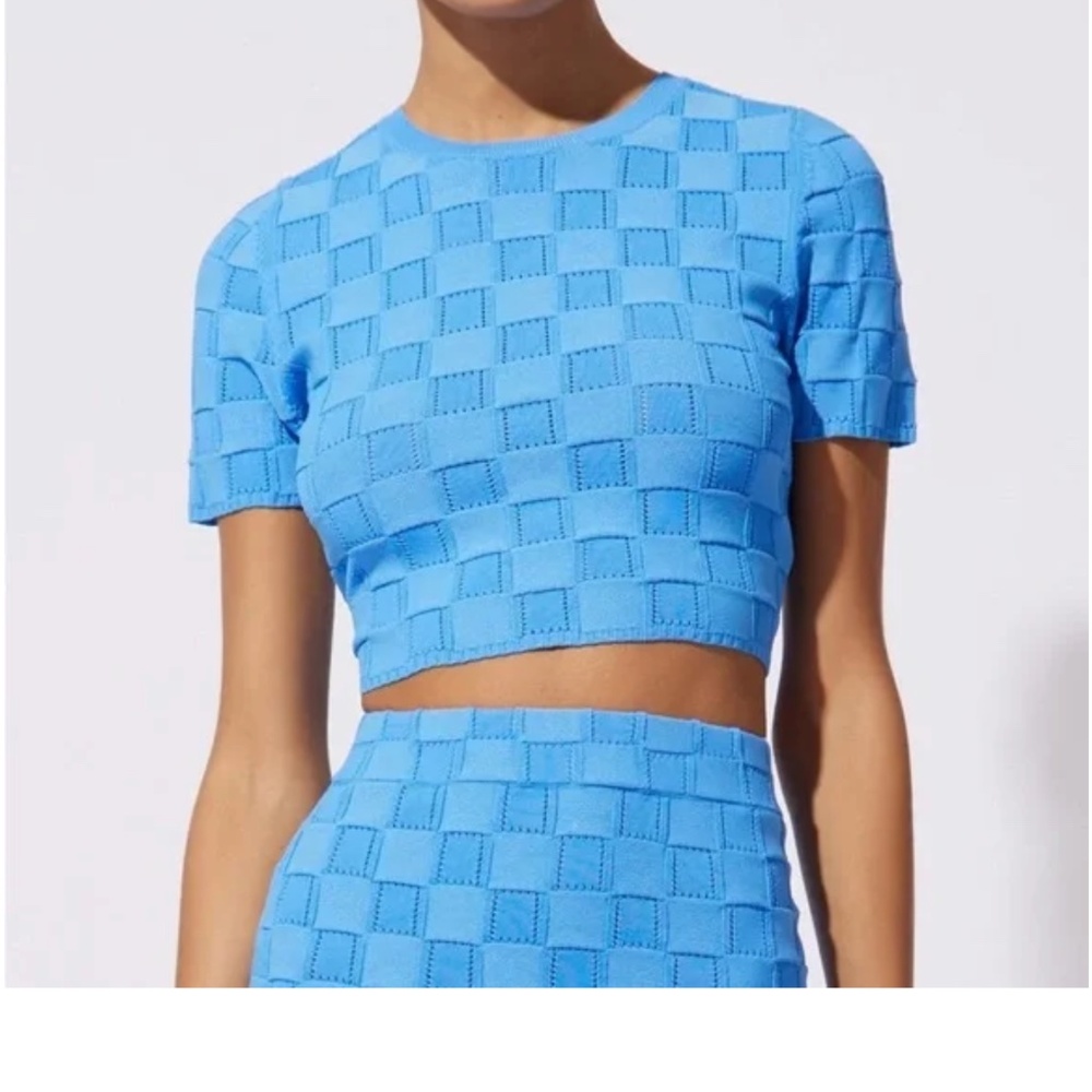 The Cara Top - M / French Blue